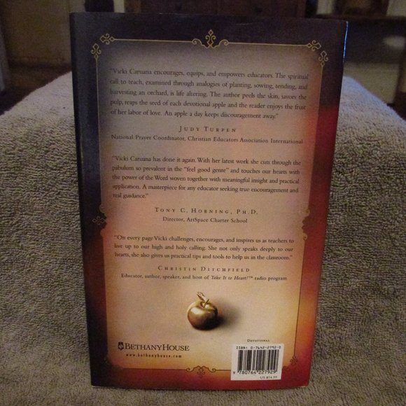 Apples Of Gold For Teachers By Vicki Caruana Hardcover - Picture 2 of 9